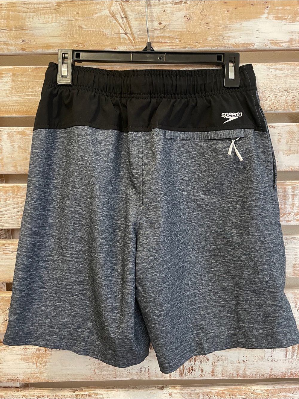 Speedo Men's Heather Gray Athletic Swim/Training Shorts Size Small - Picture 3 of 5